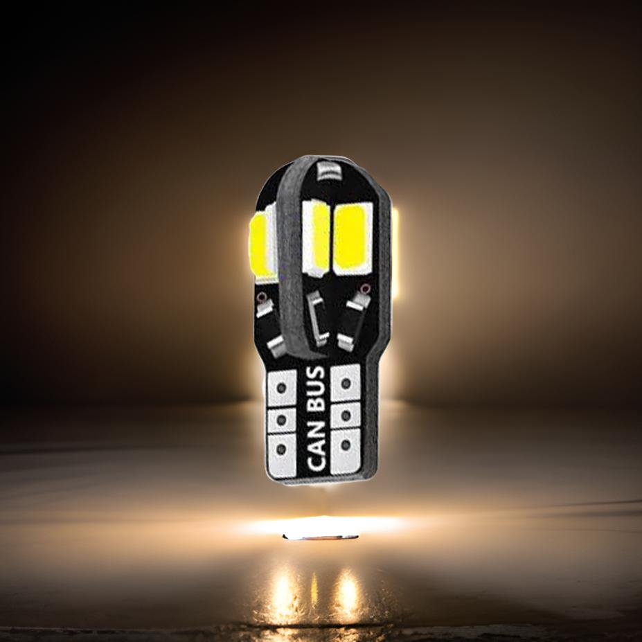 10pcs T10 W5W -  Auto Led Interior for Renault & Dacia-One Beast Garage leduri becuri auto led
