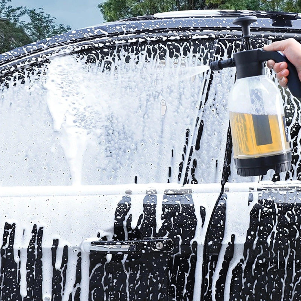 2L - Car Wash Foam with Pump Air Pressure Technology - One Beast Garage