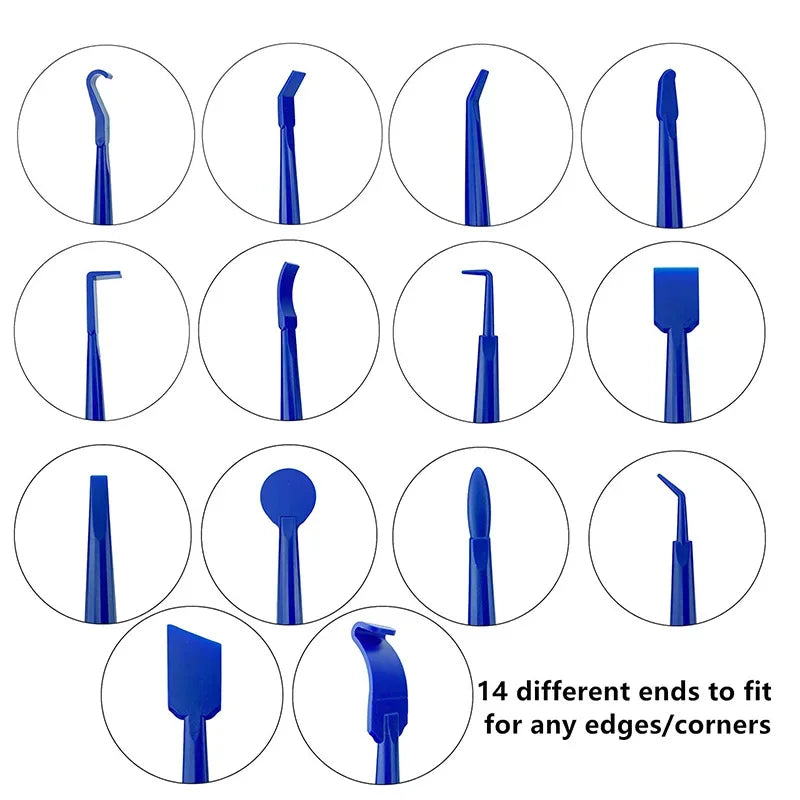 Car Vinyl Wrap & Window Tint Tool Kit – 10Pcs/19Pcs Squeegee Set One Beast Garage