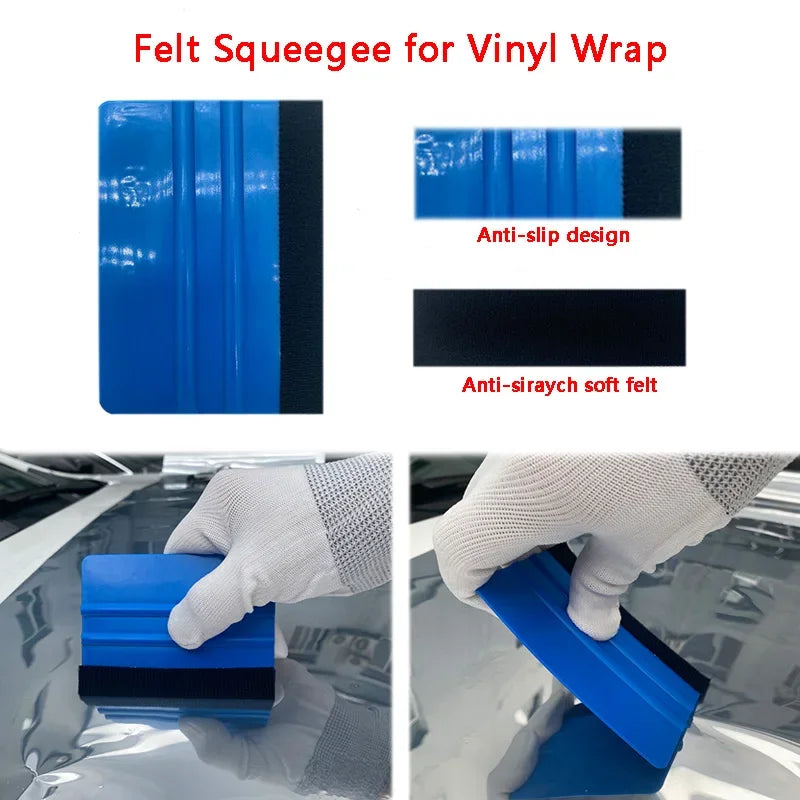 Car Vinyl Wrap & Window Tint Tool Kit – 10Pcs/19Pcs Squeegee Set_One Beast Garage