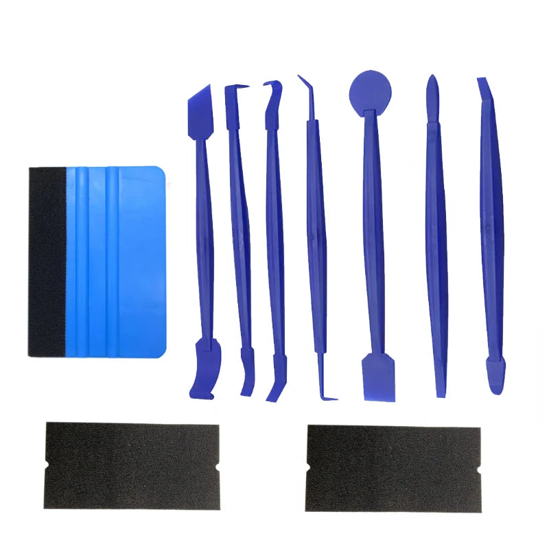 Car Vinyl Wrap & Window Tint Tool Kit – 10Pcs/19Pcs Squeegee Set_One Beast Garage