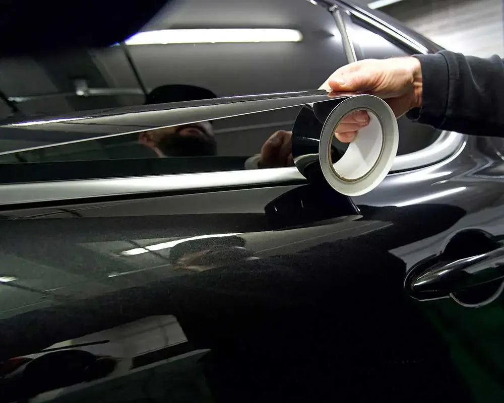 Glossy_Black_Vinyl_Wrap_Tape_Window_Trim_Door_Protection_Film-_One_Beast_Garage_1