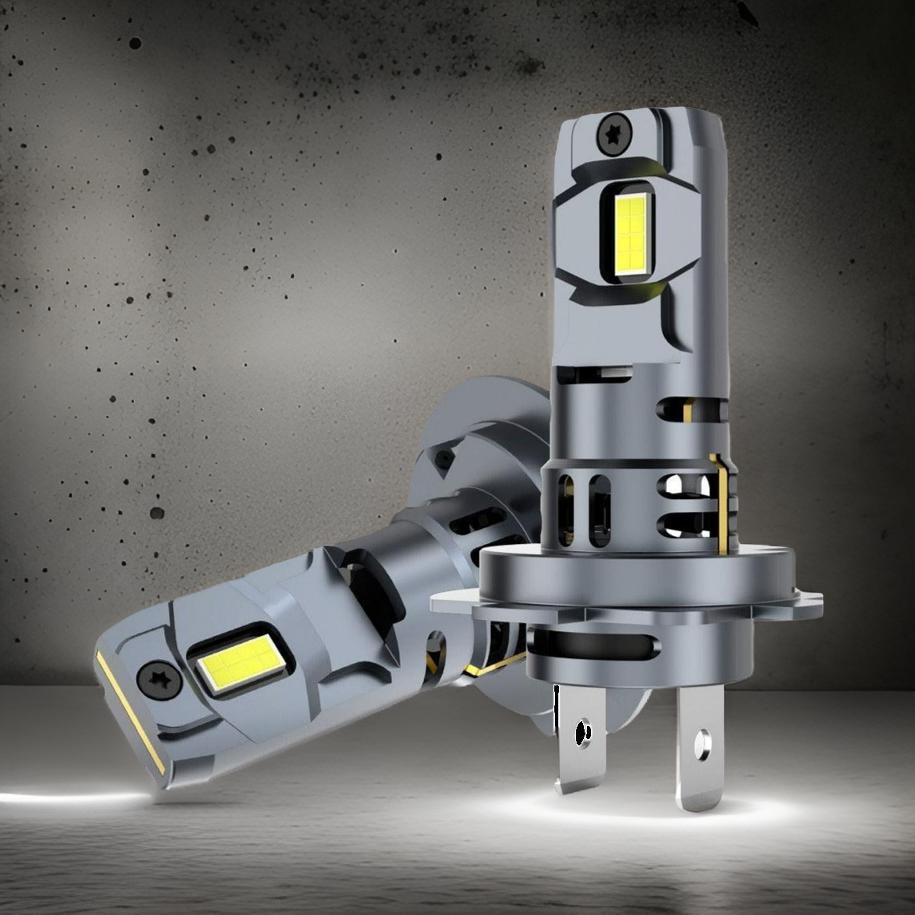 H7 LED Headlight Bulb Mini Wireless 60W 20000LM 6500K - One Beast Garage
