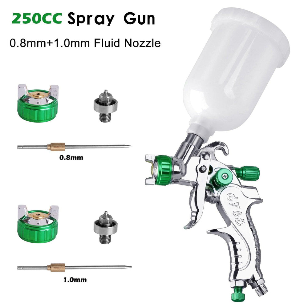 Professional HVLP Spay Gun 1.4/1.7/2.0mm Nozzle - One Beast Garage