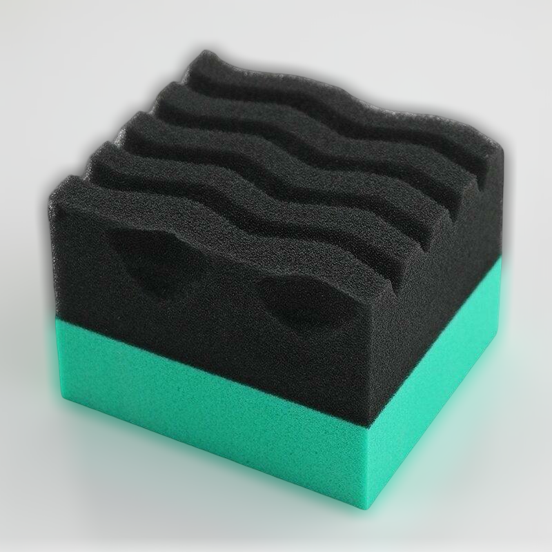 Professional sponge for polishing both tires and the car interior