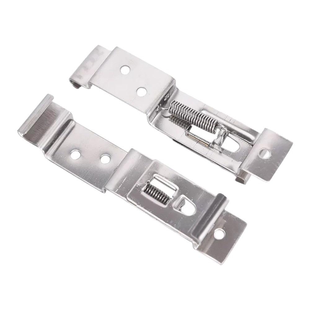 Set - 2x - Number Holders Stainless Steel - One Beast Garage