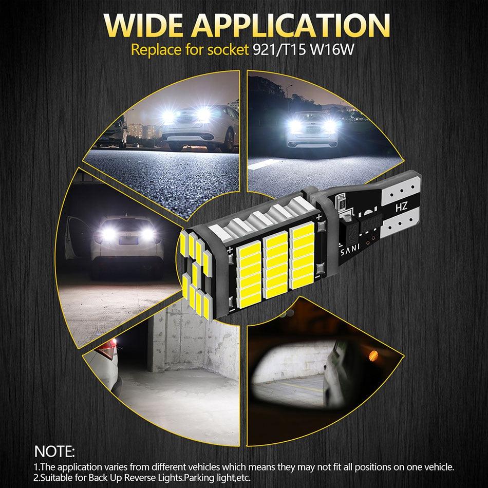 T15, T16 902 LED Bulbs High Power - One Beast Garage