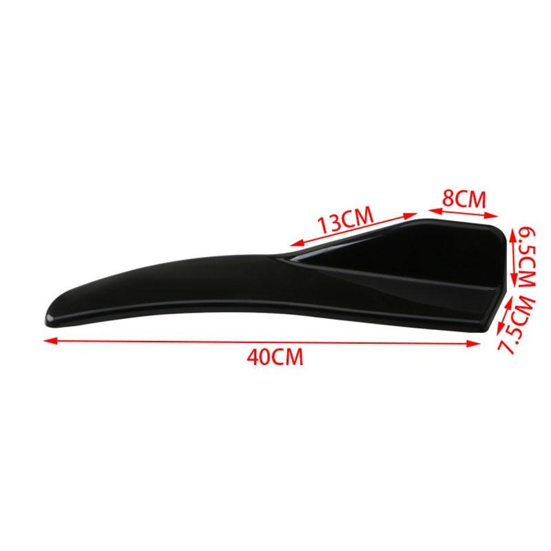 Universal car side fenders for the rear bumper - One Beast Garage