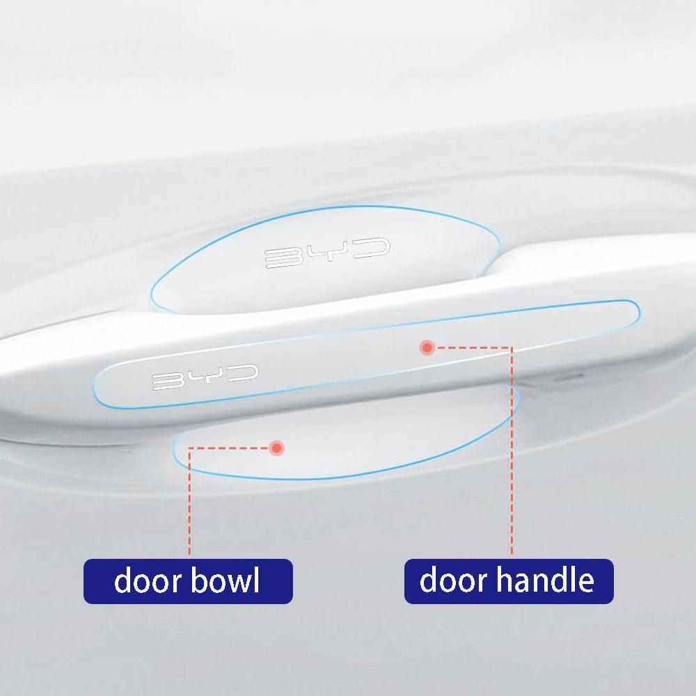 Car Door Handle - Transparent Protection - Exterior Door - One Beast Garage