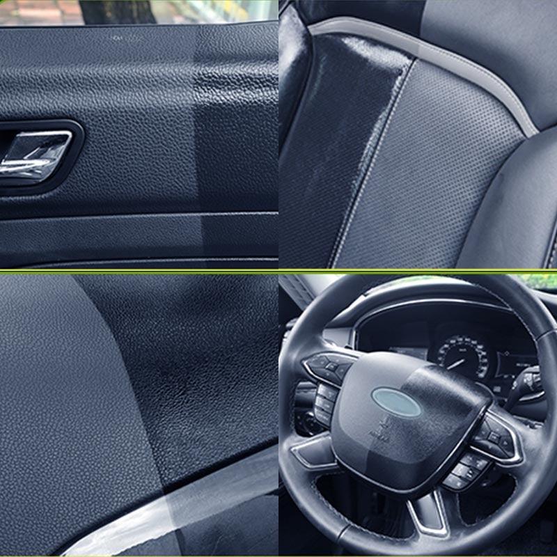 Car Plastic Restorer Polish Leather Cleaner Spray Back To Black - One Beast Garage