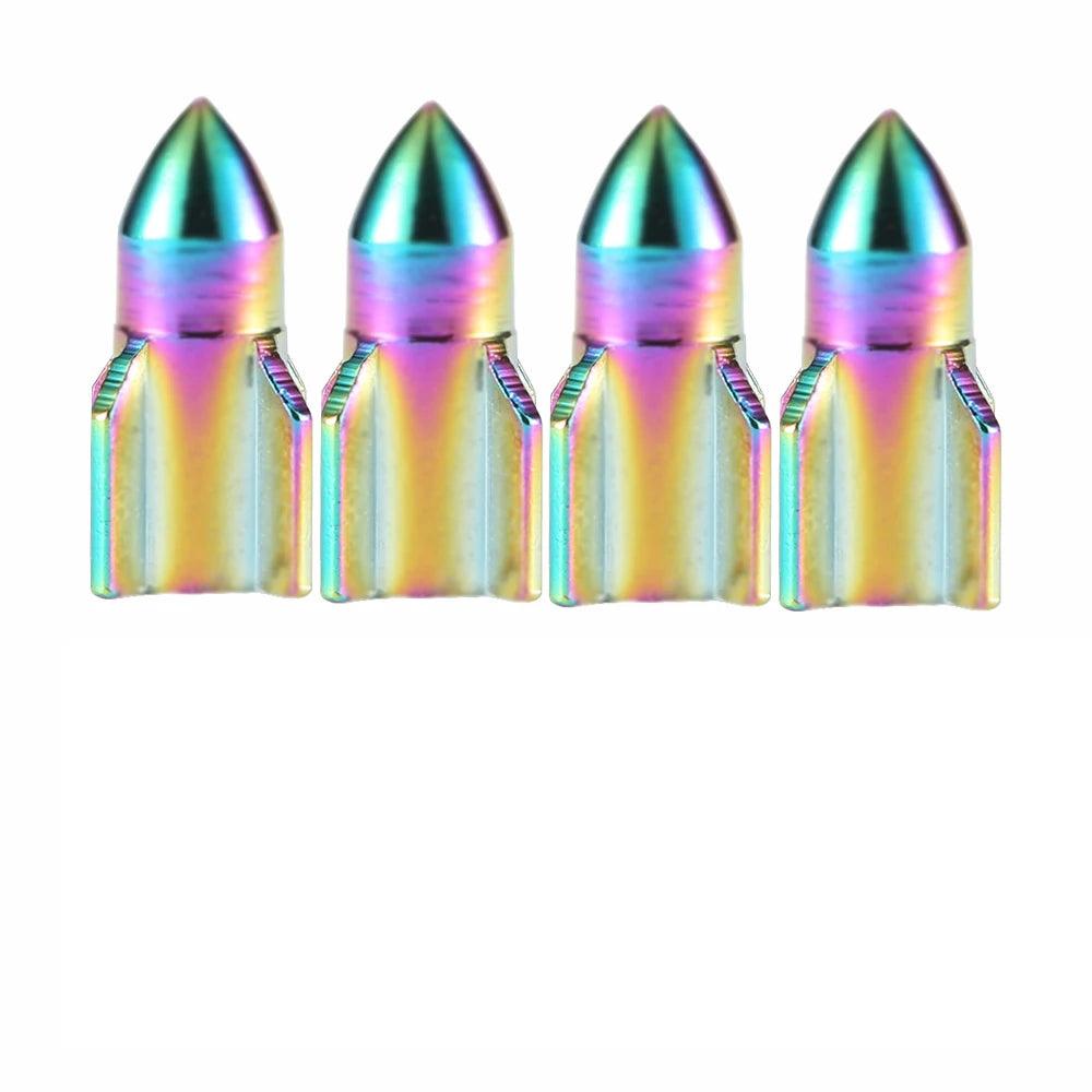 Colorful Valve Stems Caps Tire Cap Aluminum Wheels - One Beast Garage