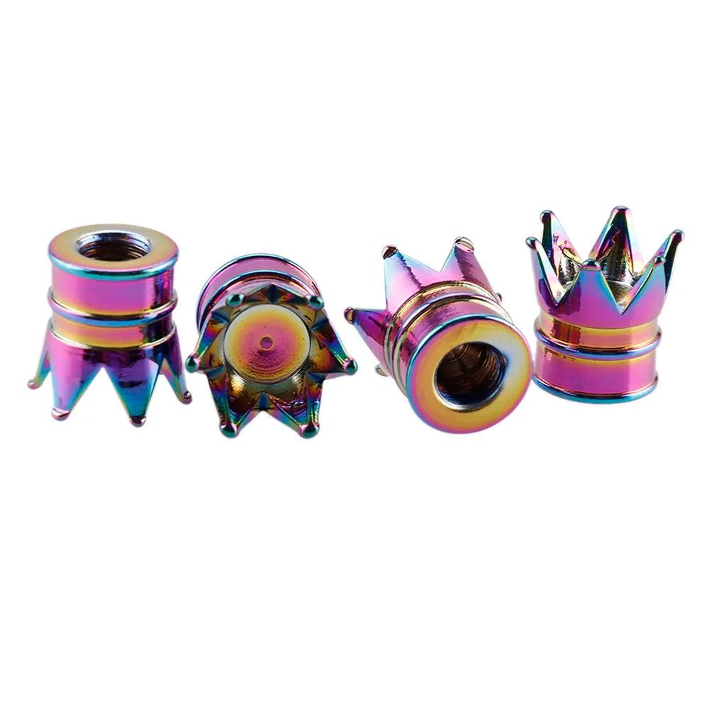 Colorful Valve Stems Caps Tire Cap Aluminum Wheels - One Beast Garage
