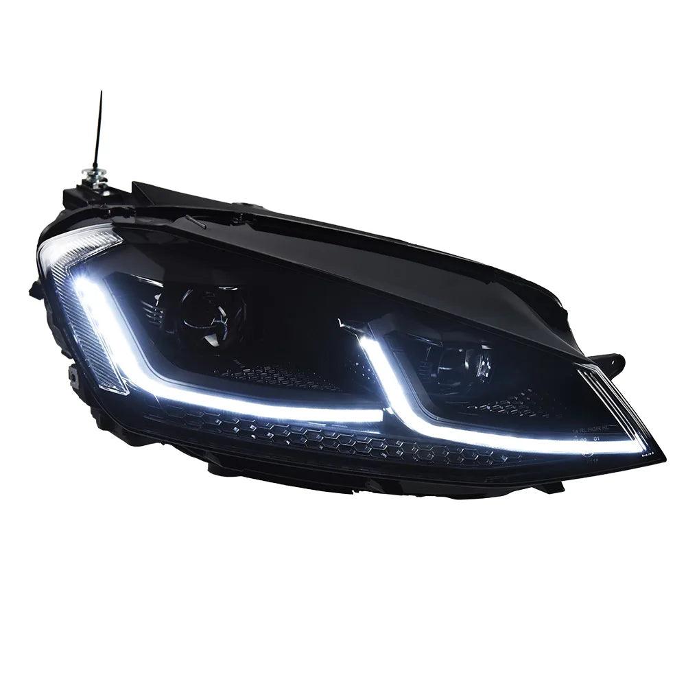 Headlight Full Led - Golf 7 MK7 / Golf 7,5 MK7,5 Facelift - Dynamic Bi-Led - One Beast Garage