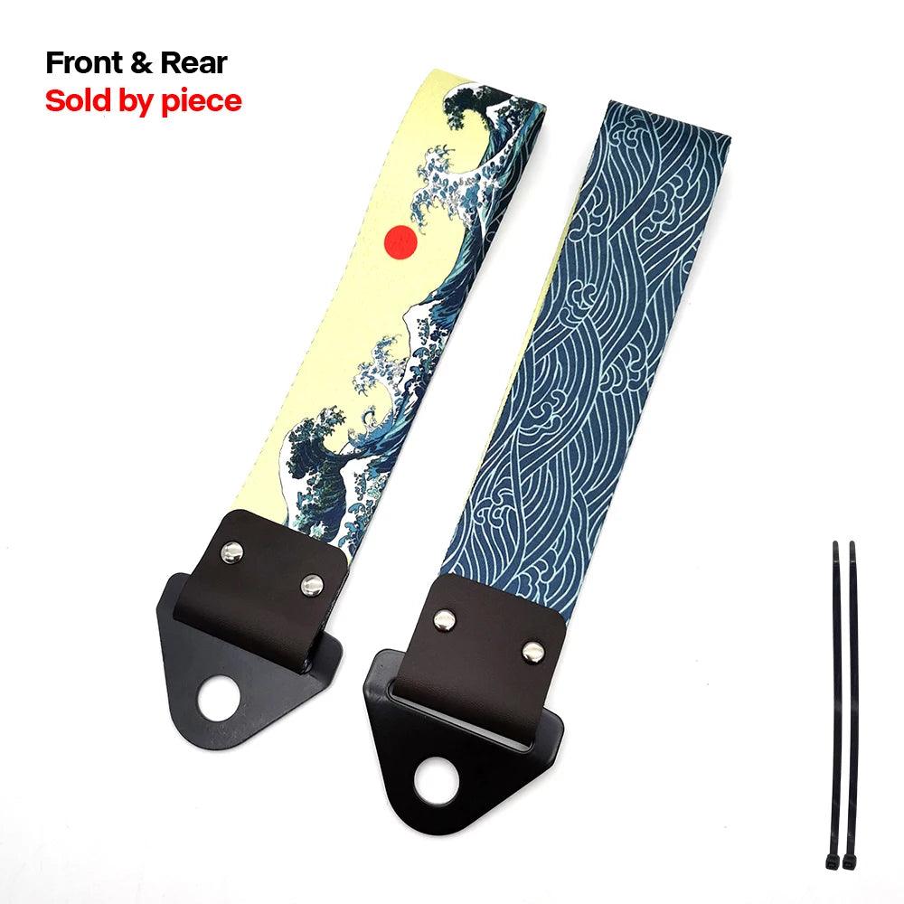 JDM Racing Culture Car Pendant Tow Strap Belt - One Beast Garage