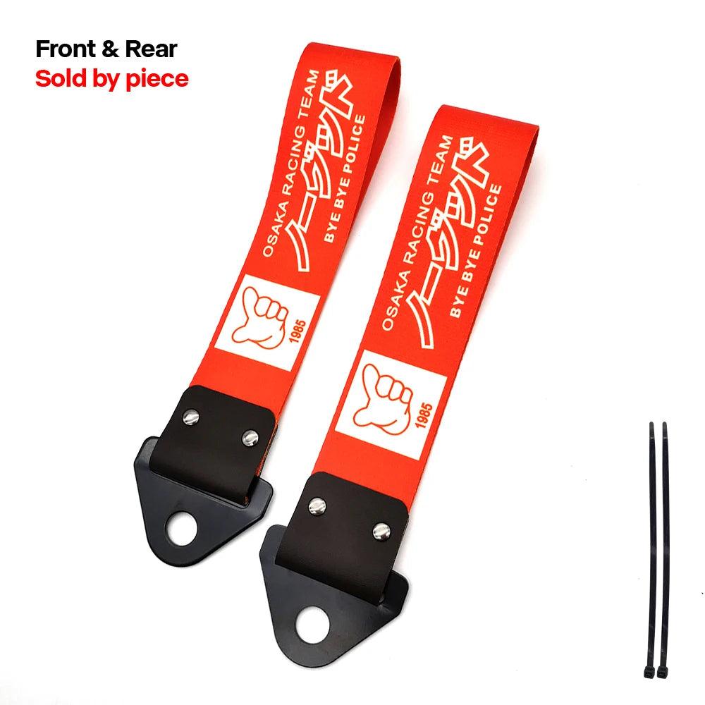 JDM Racing Culture Car Pendant Tow Strap Belt - One Beast Garage