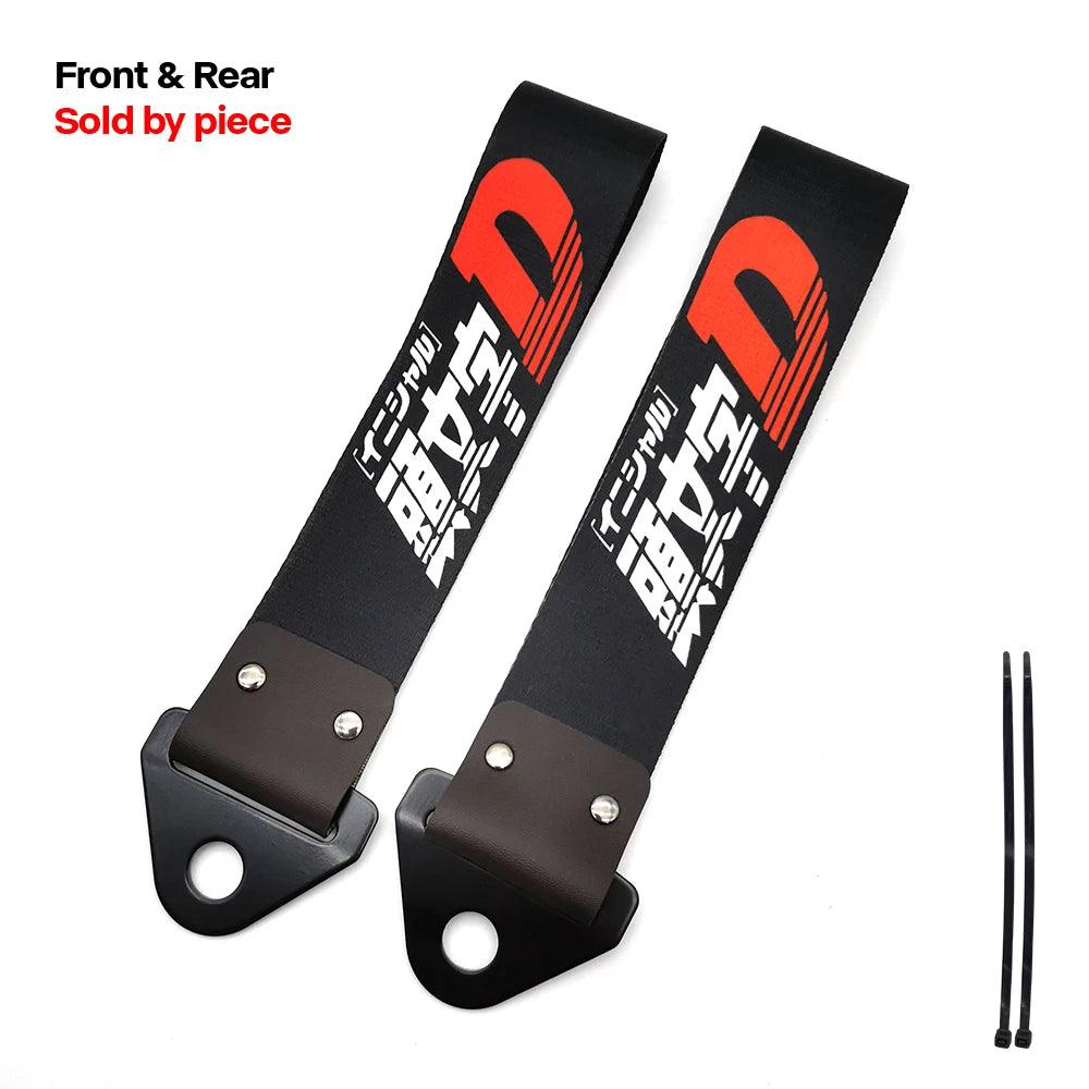 JDM Racing Culture Car Pendant Tow Strap Belt - One Beast Garage
