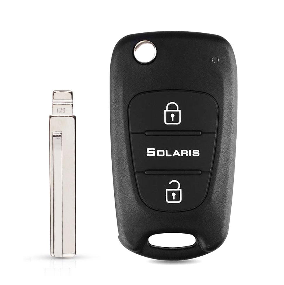 Key Shell For Hyundai I20 I30 IX35 I35 Accent Kia Picanto Sportage K5 - One Beast Garage