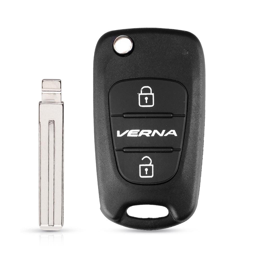 Key Shell For Hyundai I20 I30 IX35 I35 Accent Kia Picanto Sportage K5 - One Beast Garage