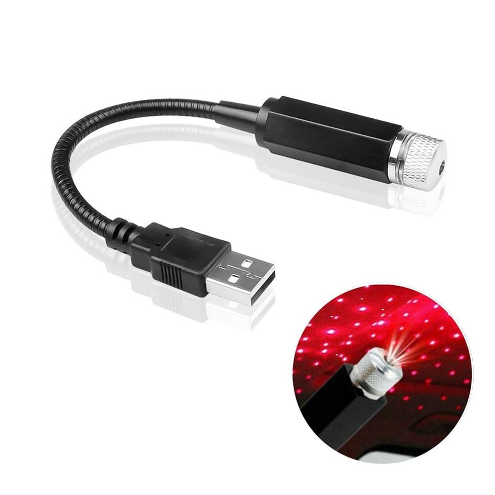 LED Night Light with Starry Sky Effect Powered by USB at 5V - One Beast Garage