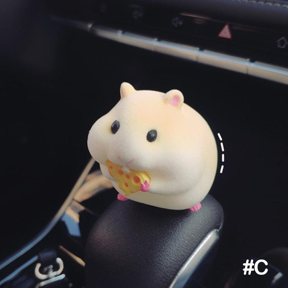 Ornament in the shape of a cute Rat for the car or office - One Beast Garage