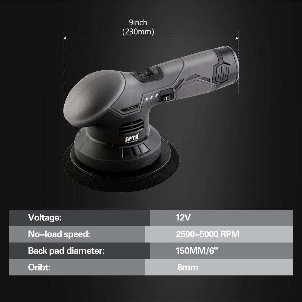 Polishing and polishing machine SPTA- 12V Power-2500-5000 RPM - One Beast Garage