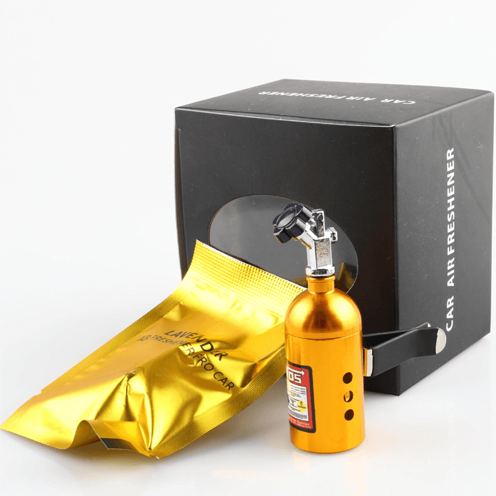 Premium air freshener in the form of NOS for ventilation openings - One Beast Garage