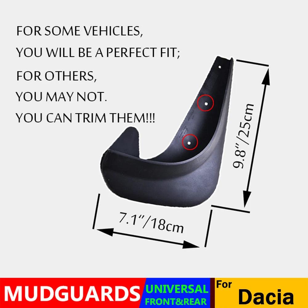 PRO Beast Garage car mud defenders - Dacia & Renault - One Beast Garage