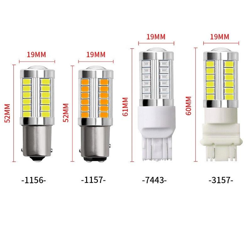 PY21W P21/5W Car LED Bulbs 12V - One Beast Garage