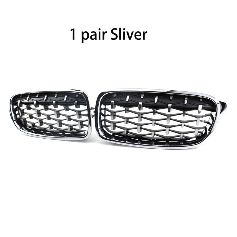 Set of 2 central grills for BMW, with a luxurious and premium look - One Beast Garage