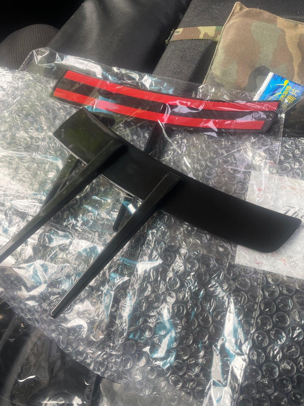 Side lips for the front bumper - One Beast Garage