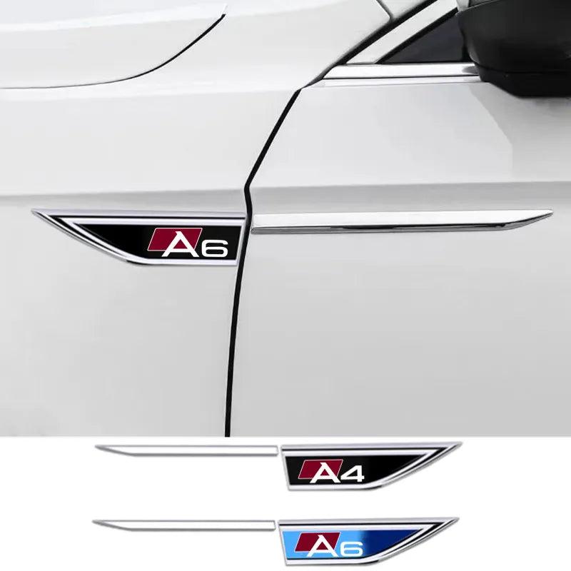 Side metal emblem for Audi (A3-A8) (Q3-Q8) - One Beast Garage
