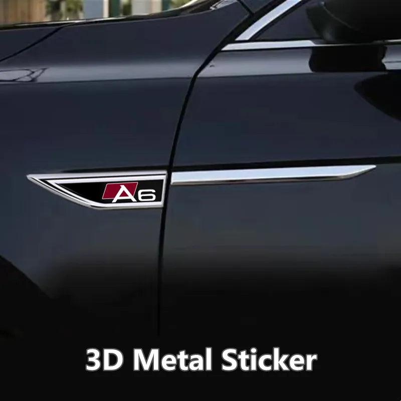 Side metal emblem for Audi (A3-A8) (Q3-Q8) - One Beast Garage