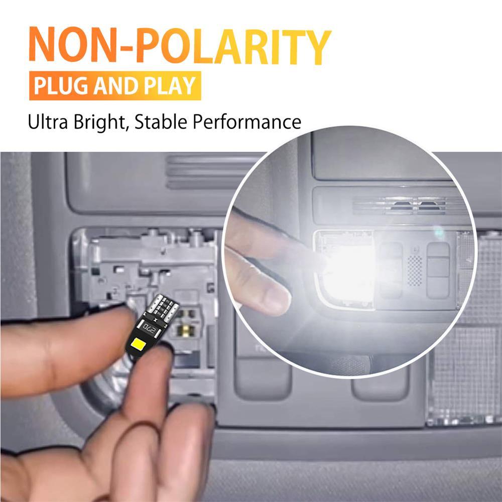W5W T10 LED Canbus No Error Bulb Car Interior Light - One Beast Garage