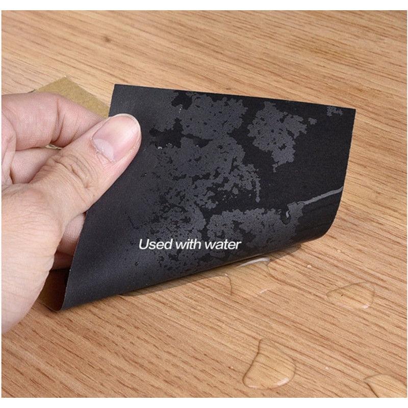 Wet Dry Sandpaper Sanding Sheets Waterproof - One Beast Garage