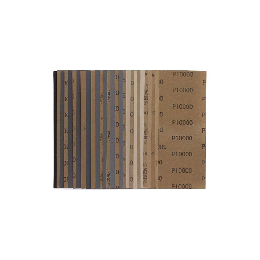 Wet Dry Sandpaper Sanding Sheets Waterproof - One Beast Garage