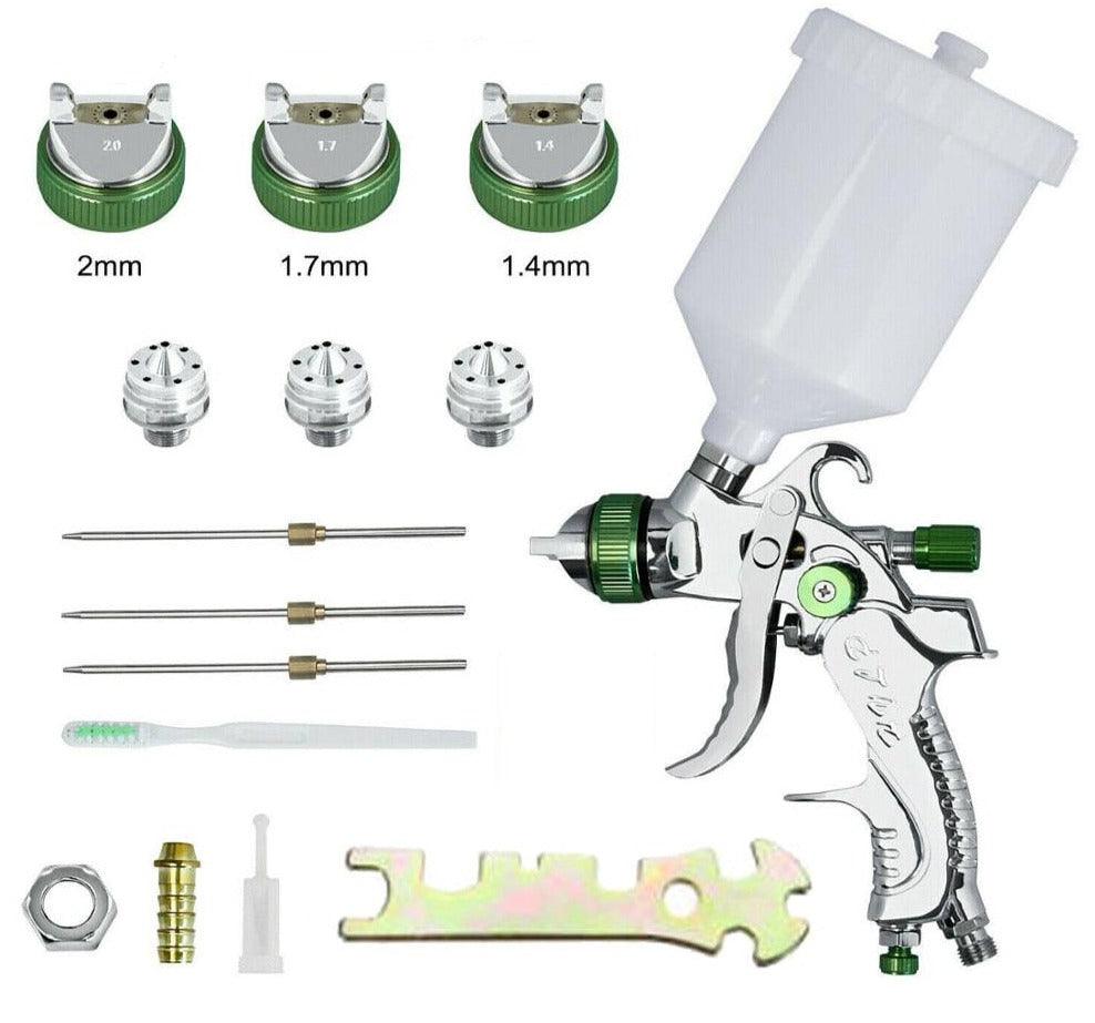 Professional HVLP Spay Gun 1.4/1.7/2.0mm Nozzle - One Beast Garage
