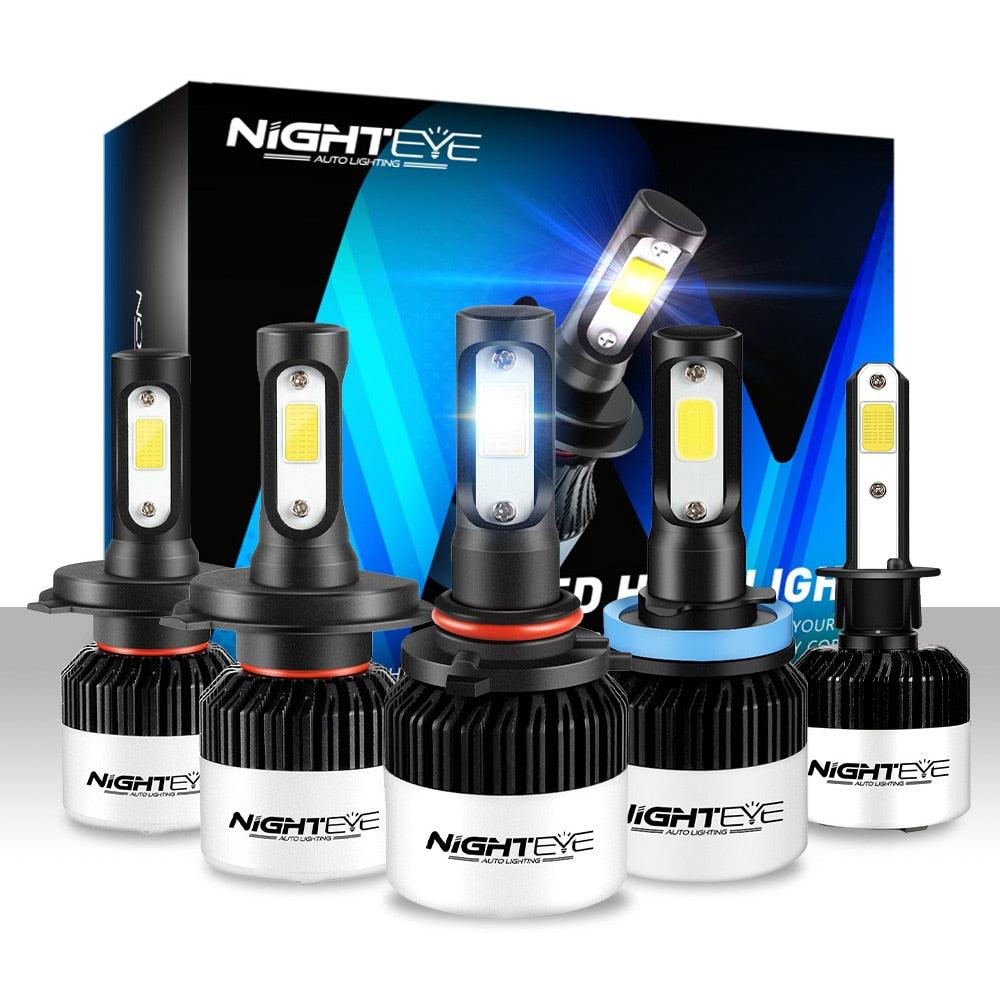 Set of 2 leds H7 LED / H4 LED H8/H9/H11 6 Car bulb - One Beast Garage